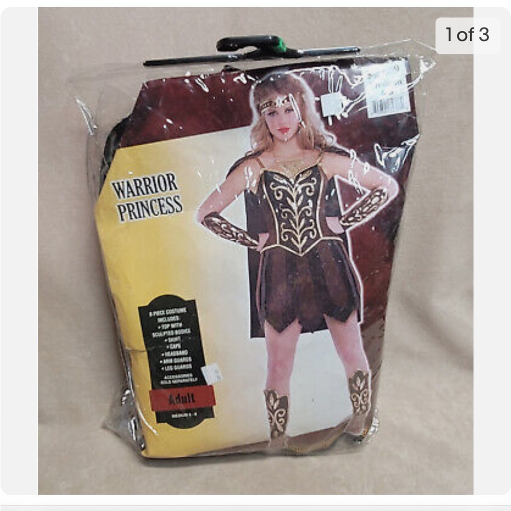 Warrior Queen Princess Costume - Medium
